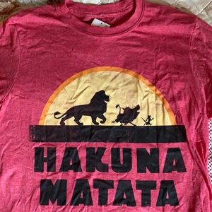 NWT adult small Hakuna Matata Shirt